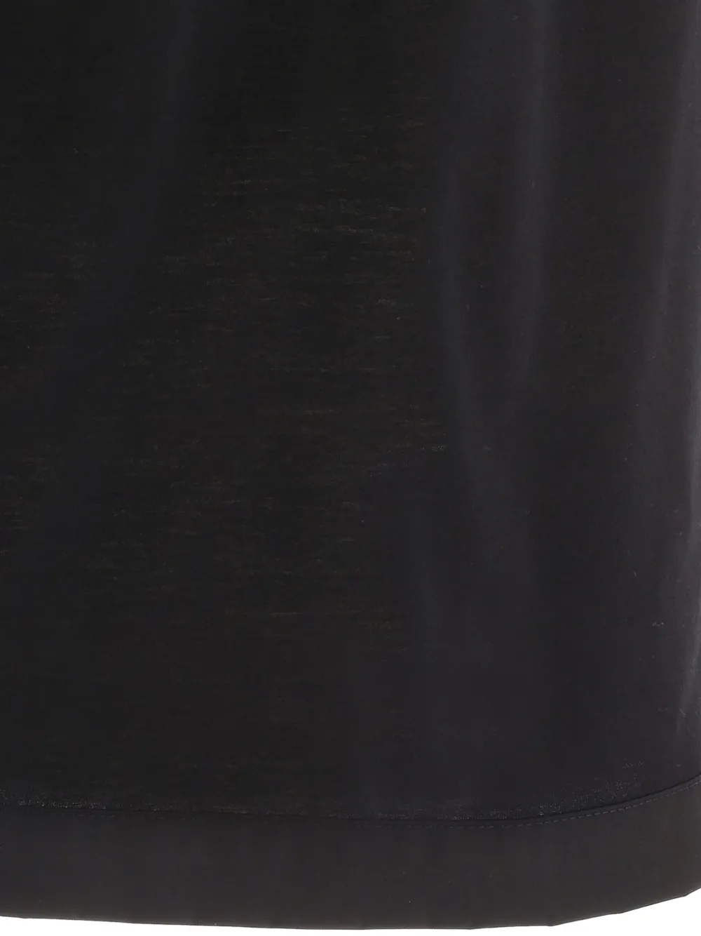 Prada T-shirt met logoplakkaat en zak Zwart