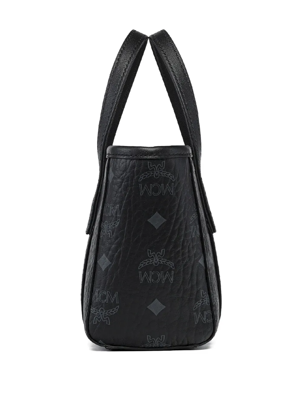 MCM Toni kleine shopper met rits Zwart