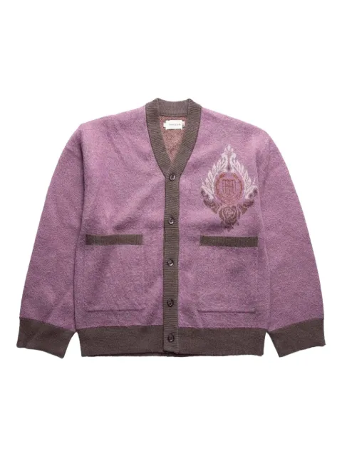Honor The Gift crest-embroidered cardigan