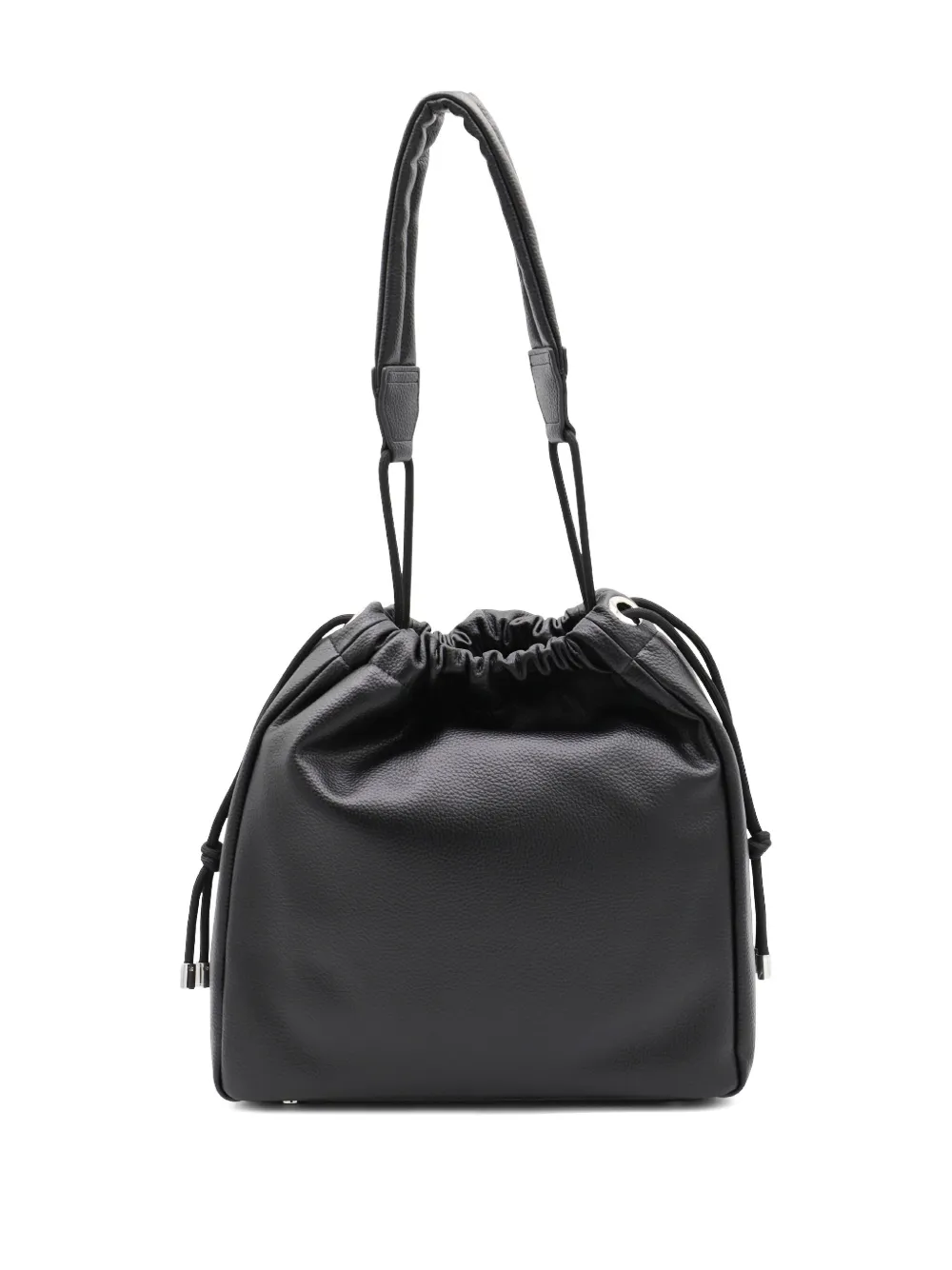 Vivienne Westwood logo-embellish drawstring shoulder bag Zwart