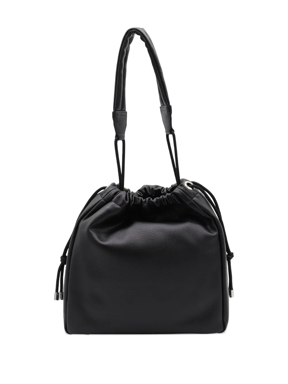 Vivienne Westwood logo-embellish drawstring shoulder bag Zwart