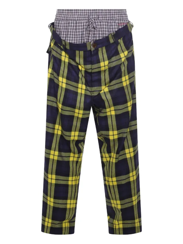 Vivienne Westwood アルコホリック チェックパンツ Vivienne Westwood - ヴィヴィアンウエストウッド アルコ