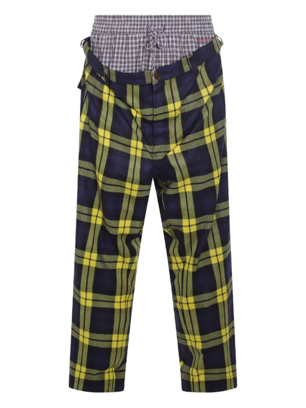 Vivienne Westwood アルコホリック チェックパンツ Vivienne Westwood - ヴィヴィアンウエストウッド アルコ