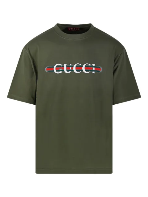 Gucci logo-plaque T-shirt