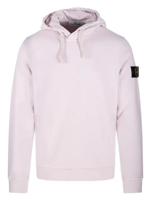 Stone Island hoodie à patch logo