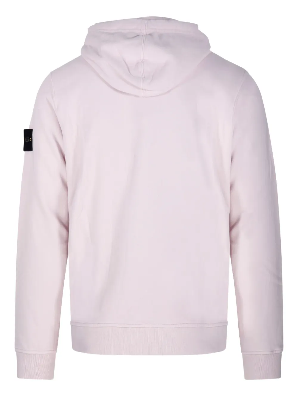 Stone Island Hoodie met logopatch Roze