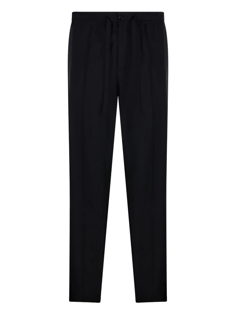 Valentino Garavani drawstring pleated trousers Zwart