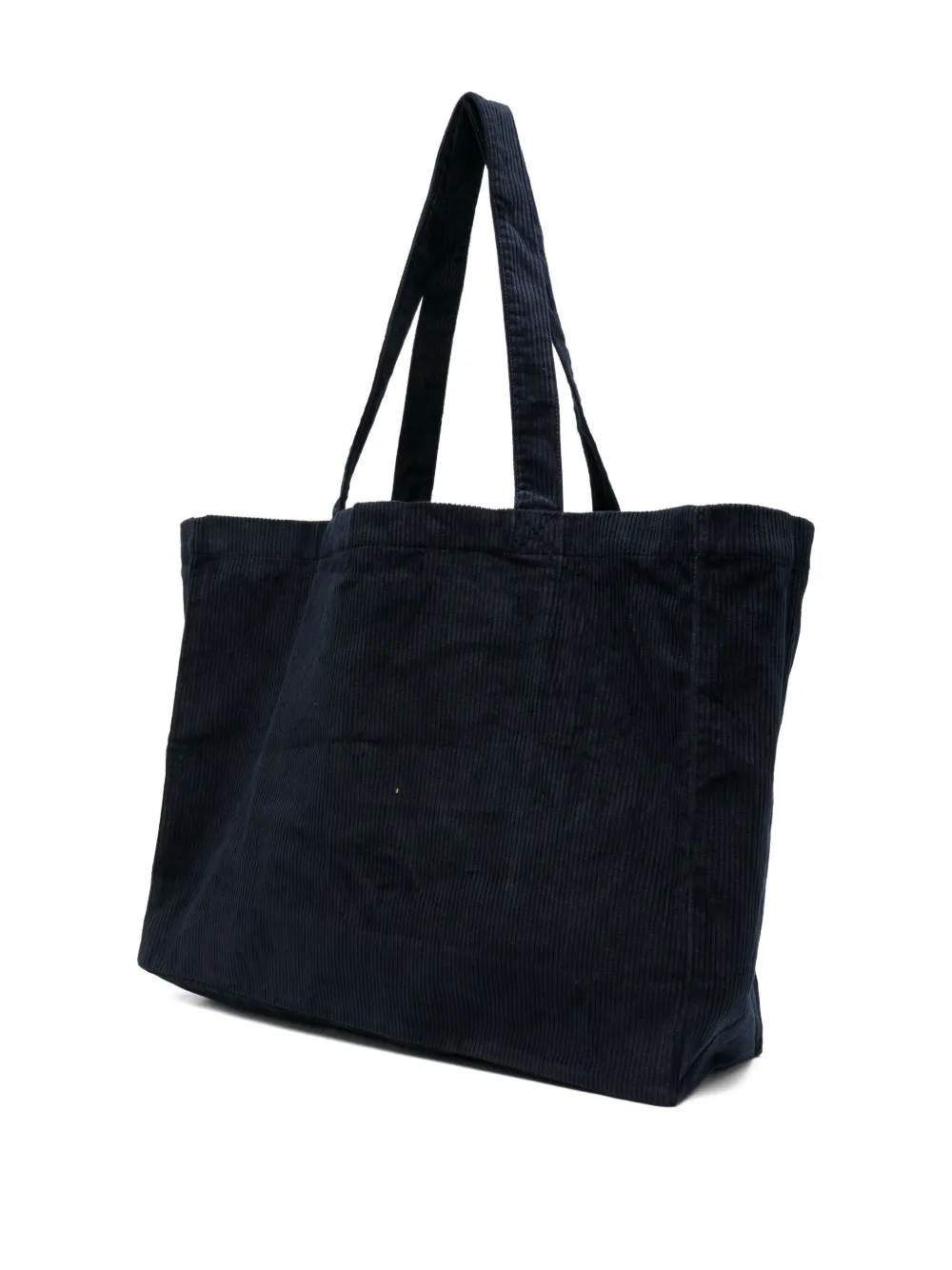 A.P.C. Ribfluwelen shopper Blauw