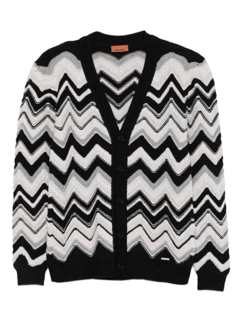 Missoni Kids zigzag-pattern cardigan