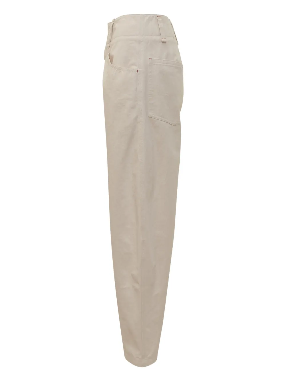 ISABEL MARANT Oumaya high-waisted pocket trousers | High Waisted Pants | Image 2