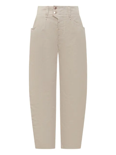 ISABEL MARANT Oumaya high-waisted pocket trousers