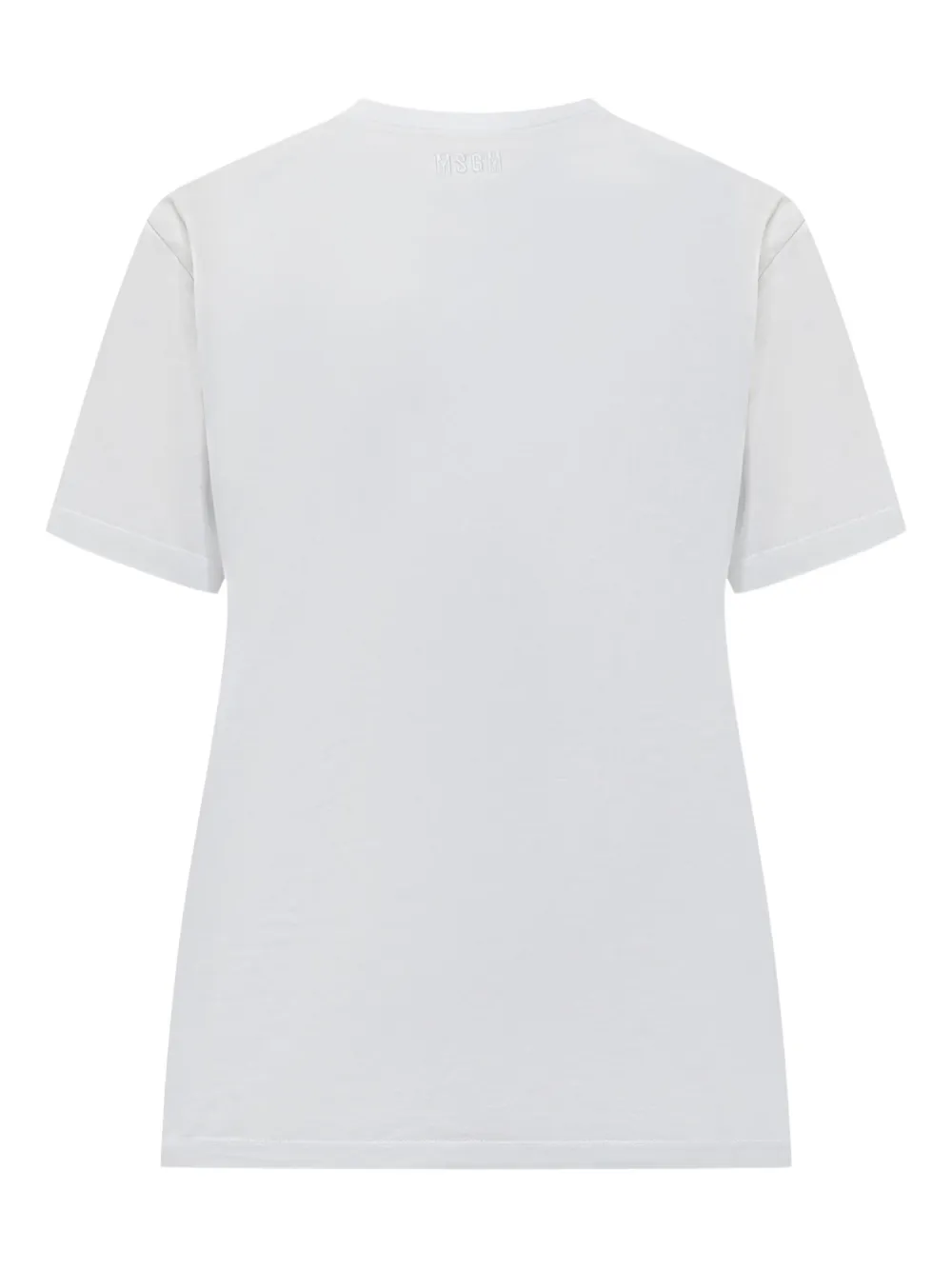MSGM rabbit-print T-shirt Wit