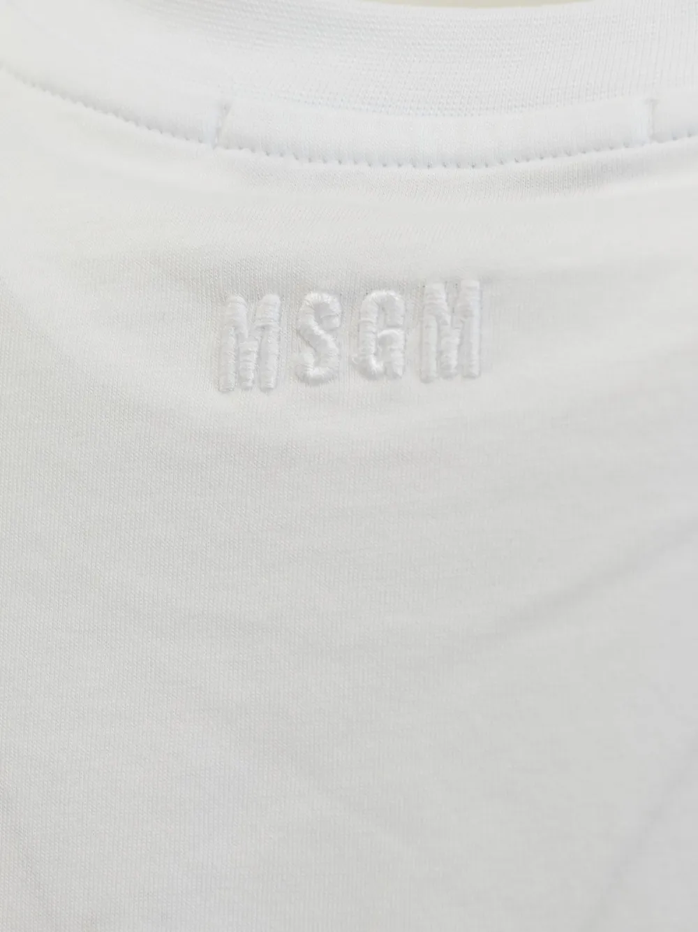 MSGM rabbit-print T-shirt Wit