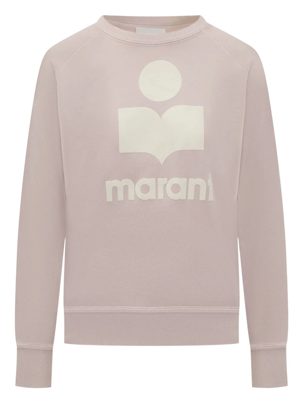 MARANT ÉTOILE logo-print sweatshirt Roze