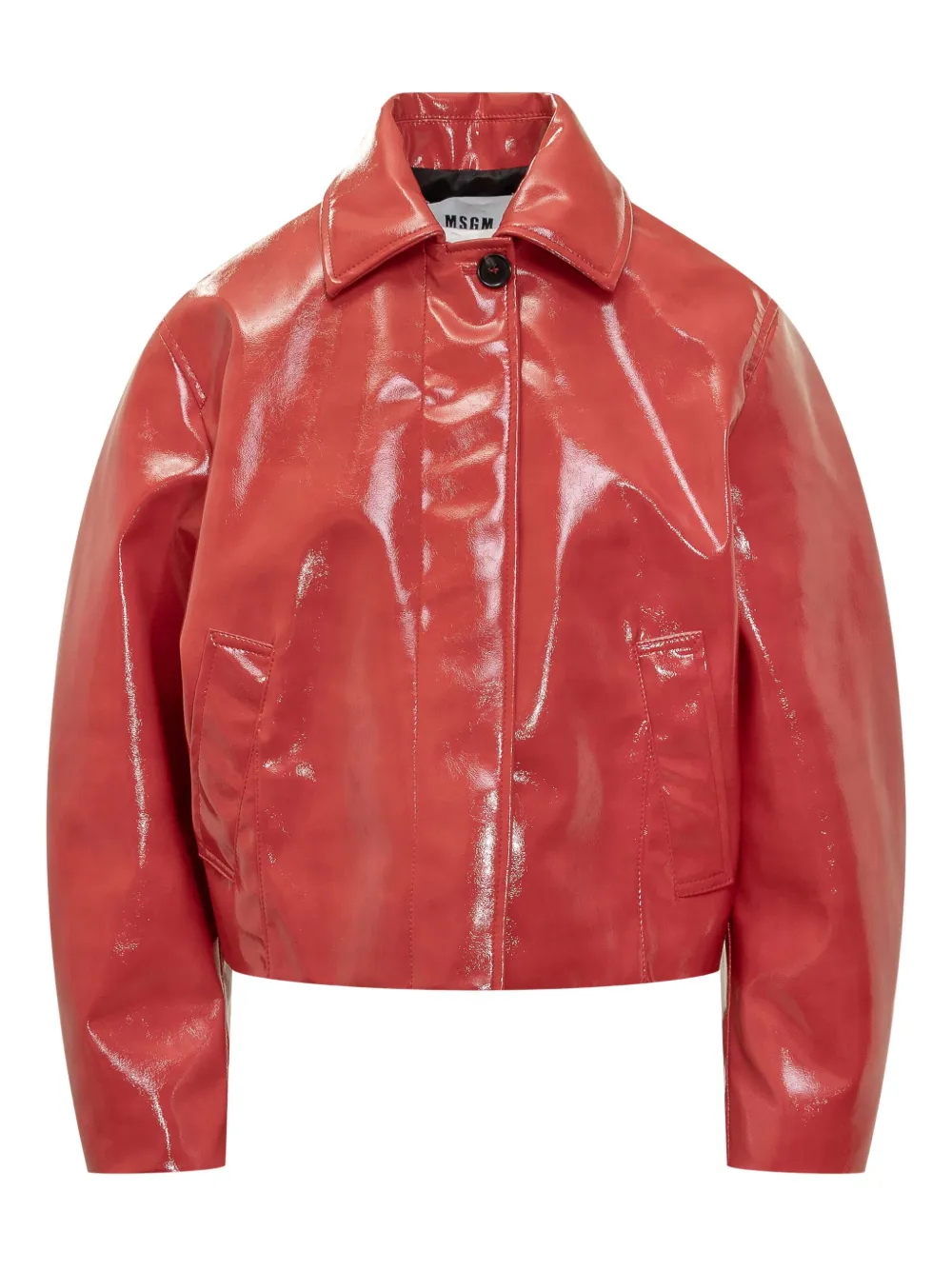 MSGM long-sleeve jacket Rood
