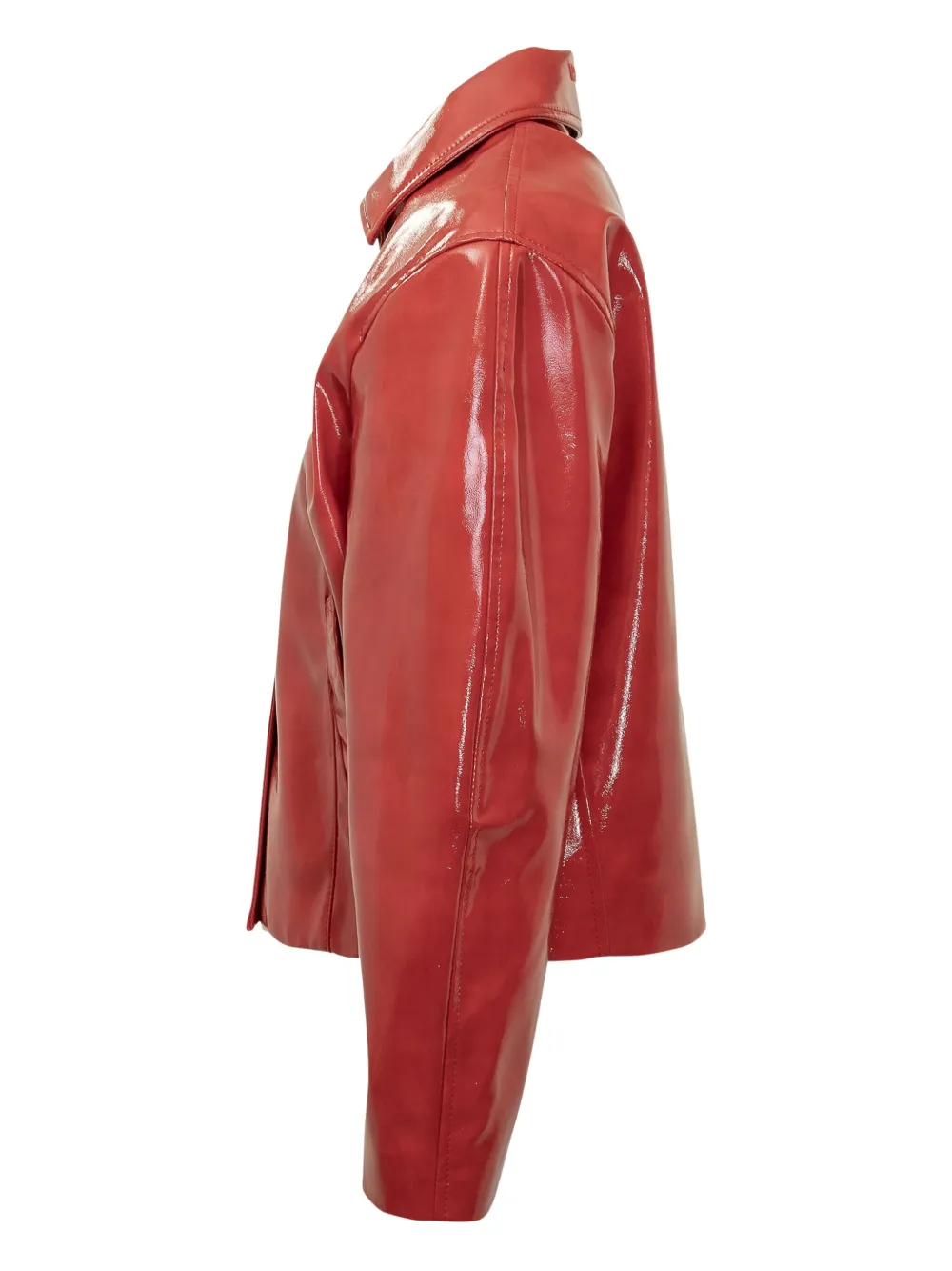 MSGM long-sleeve jacket Rood