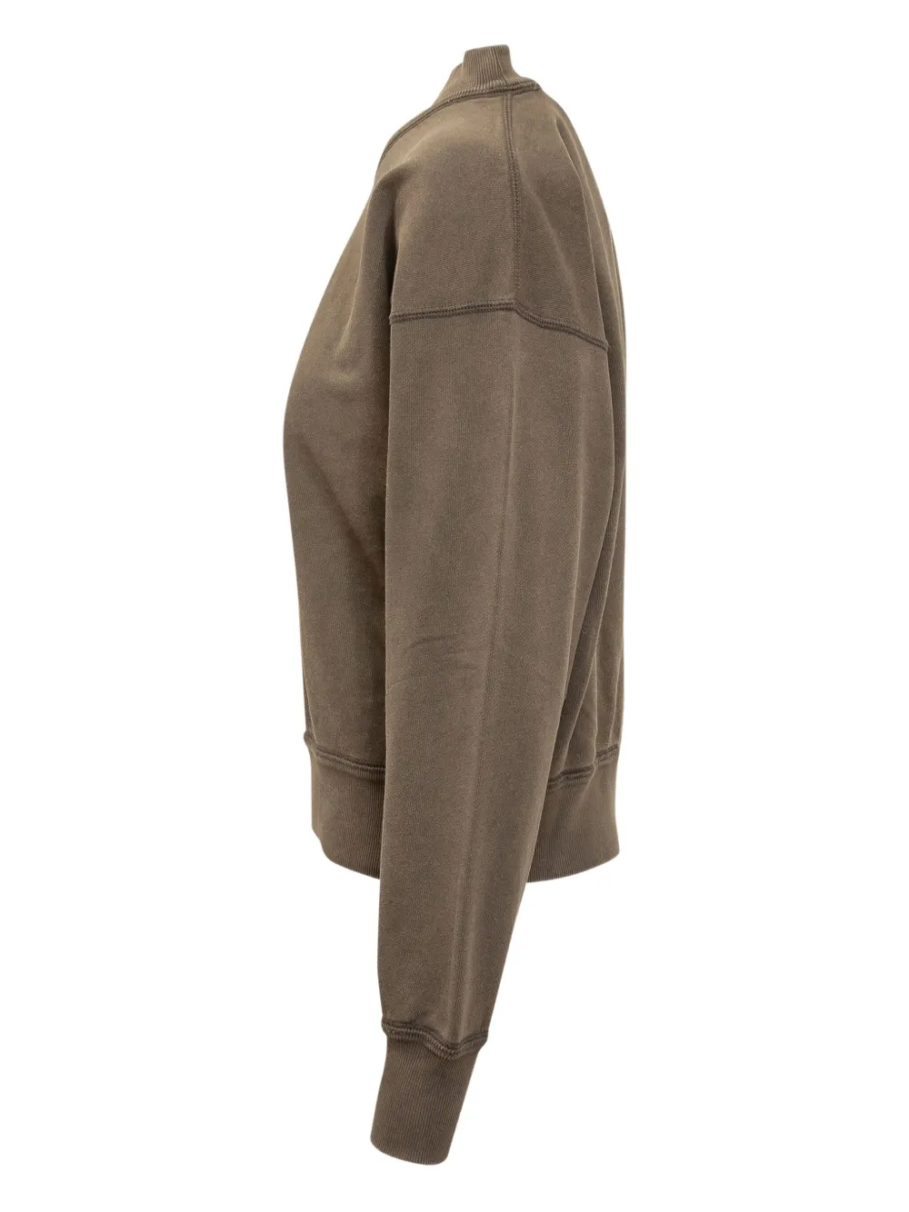 MARANT ÉTOILE Moby logo-print sweatshirt Bruin