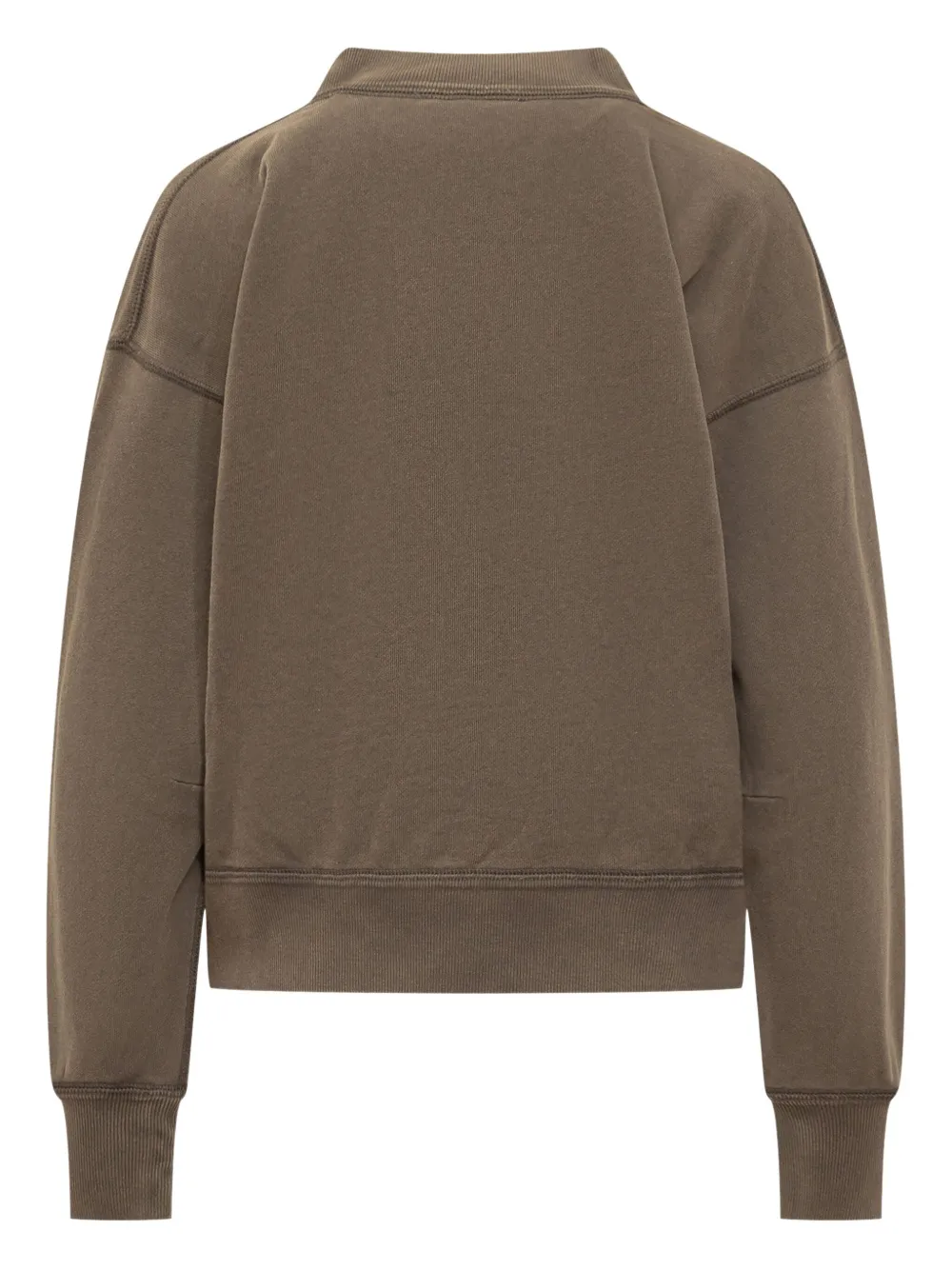 MARANT ÉTOILE Moby logo-print sweatshirt Bruin