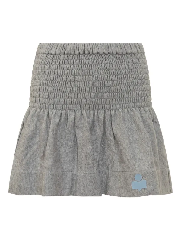 ミニスカート ISABEL MARANT ETOILE MARANT ÉTOILE Pacifica ミニスカート | グレー | FARFETCH JP