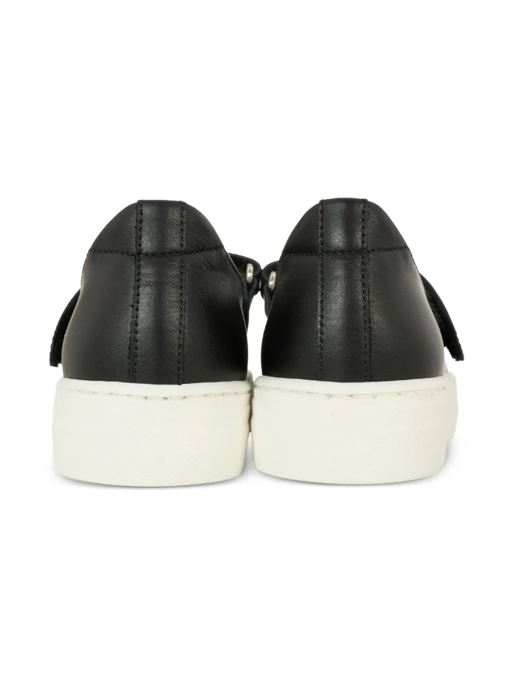 Moschino Kids teddy-embellishment sneakers Black