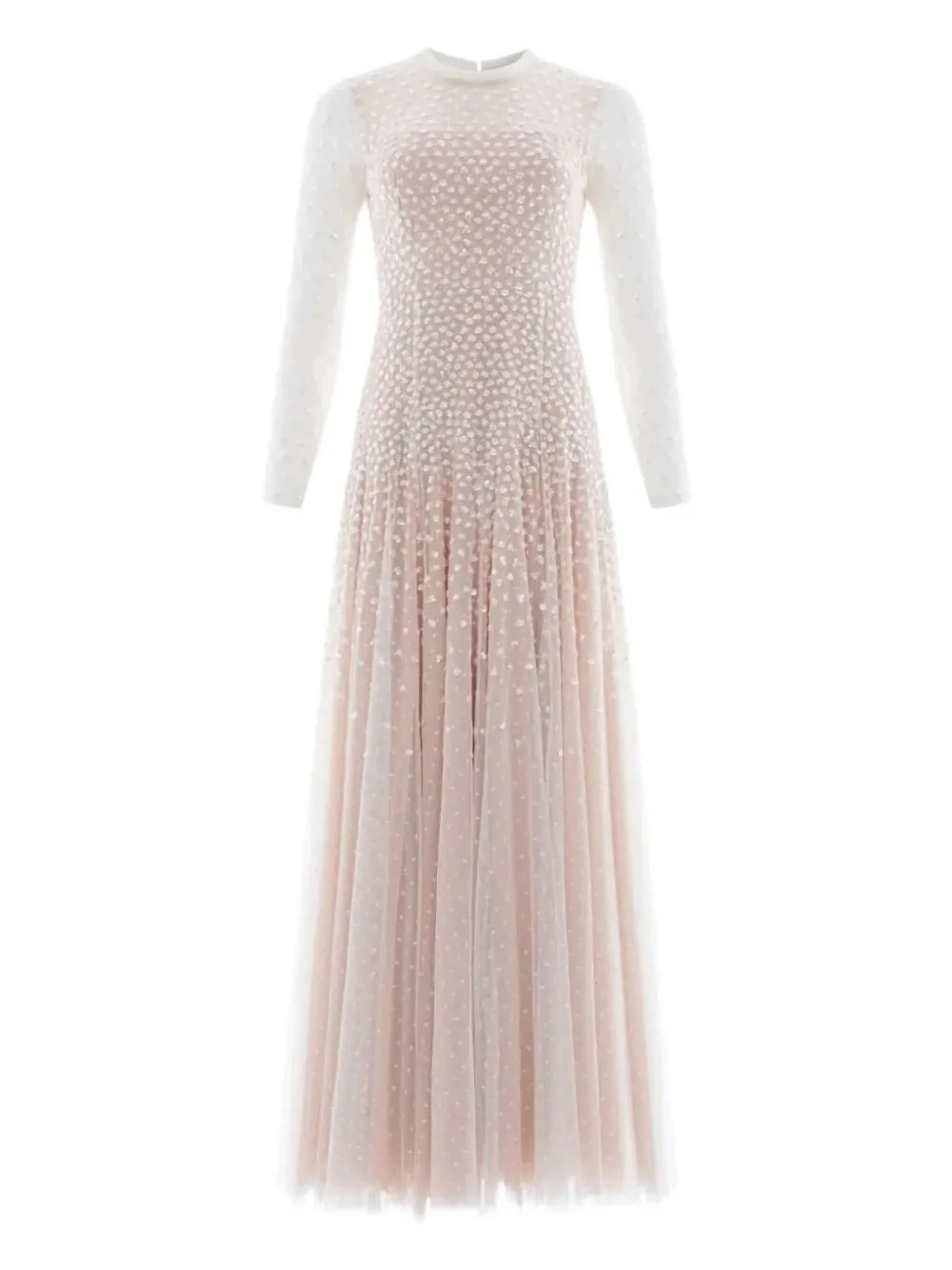 Needle & Thread sequin-embellished round-neck gown | Pink | Image 1