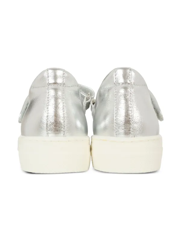 Moschino Kids Sneakers Con Decorazione Orsetto Argento FARFETCH IT