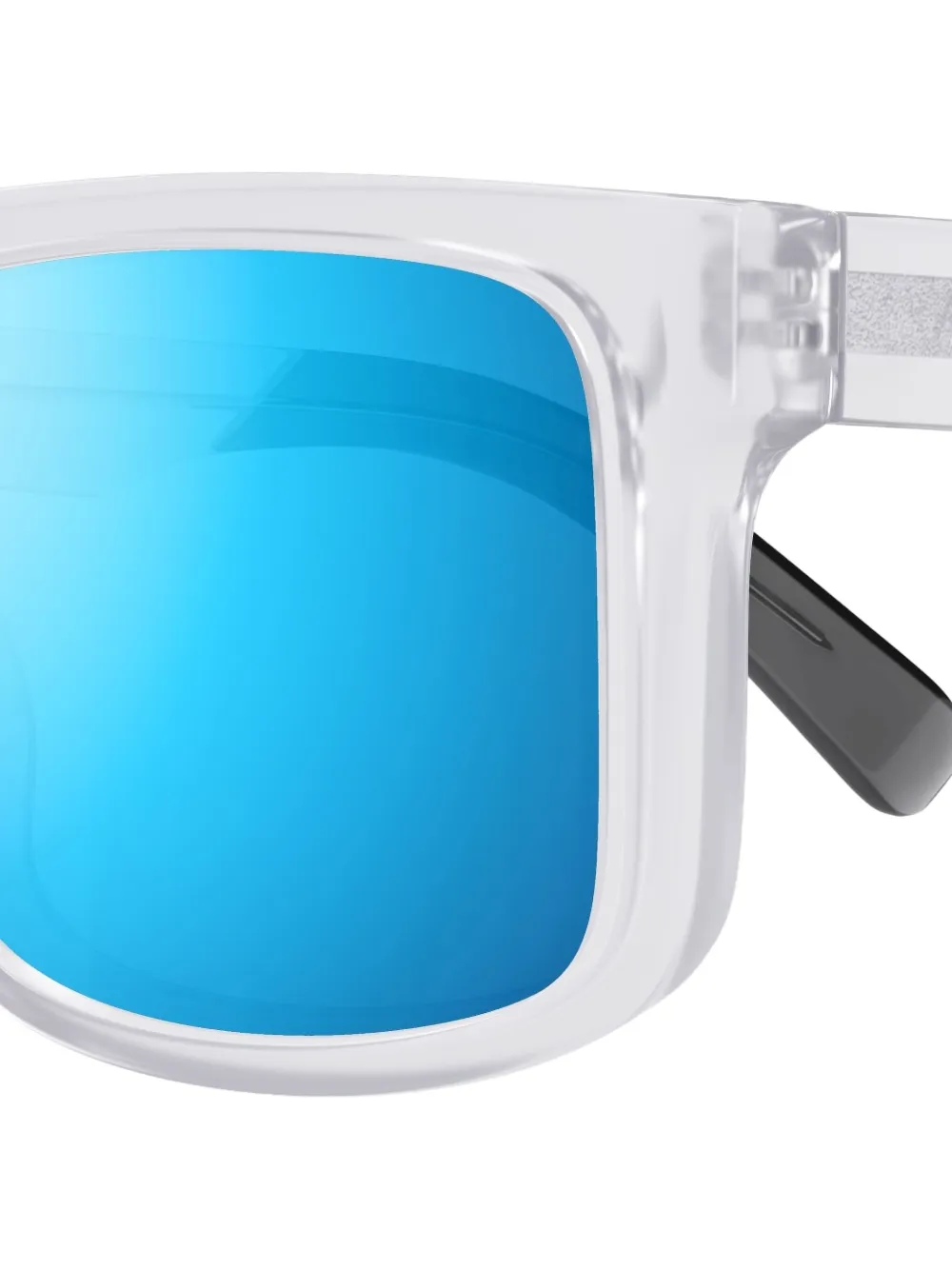 Maui Jim Zonnebril met vierkant montuur Grijs