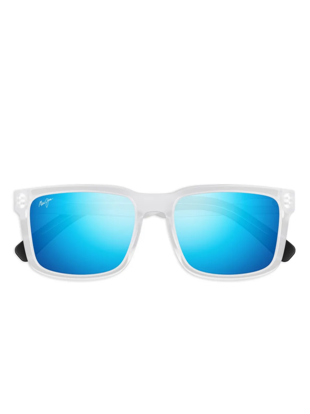 Maui Jim Zonnebril met vierkant montuur Grijs