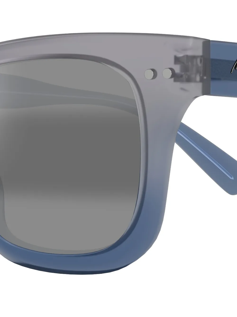 Maui Jim Zonnebril met vierkant montuur Grijs
