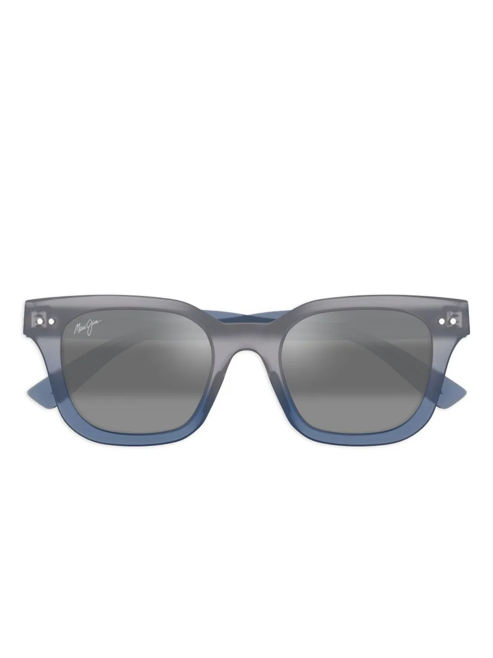 Maui Jim Zonnebril met vierkant montuur Grijs