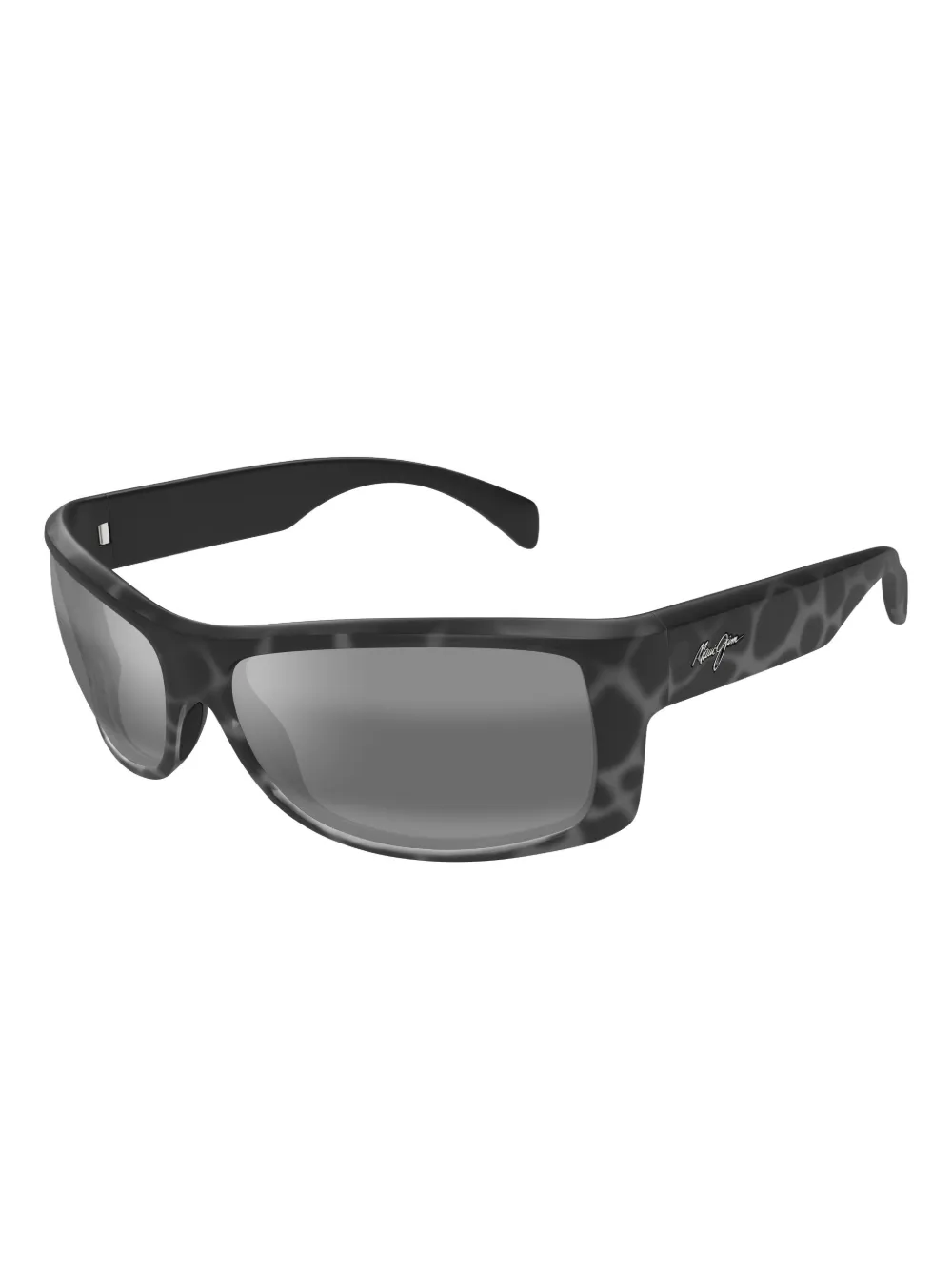 Maui Jim Zonnebril met schildpadschild-design Grijs