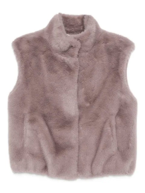 Herno sleeveless faux-fur gilet