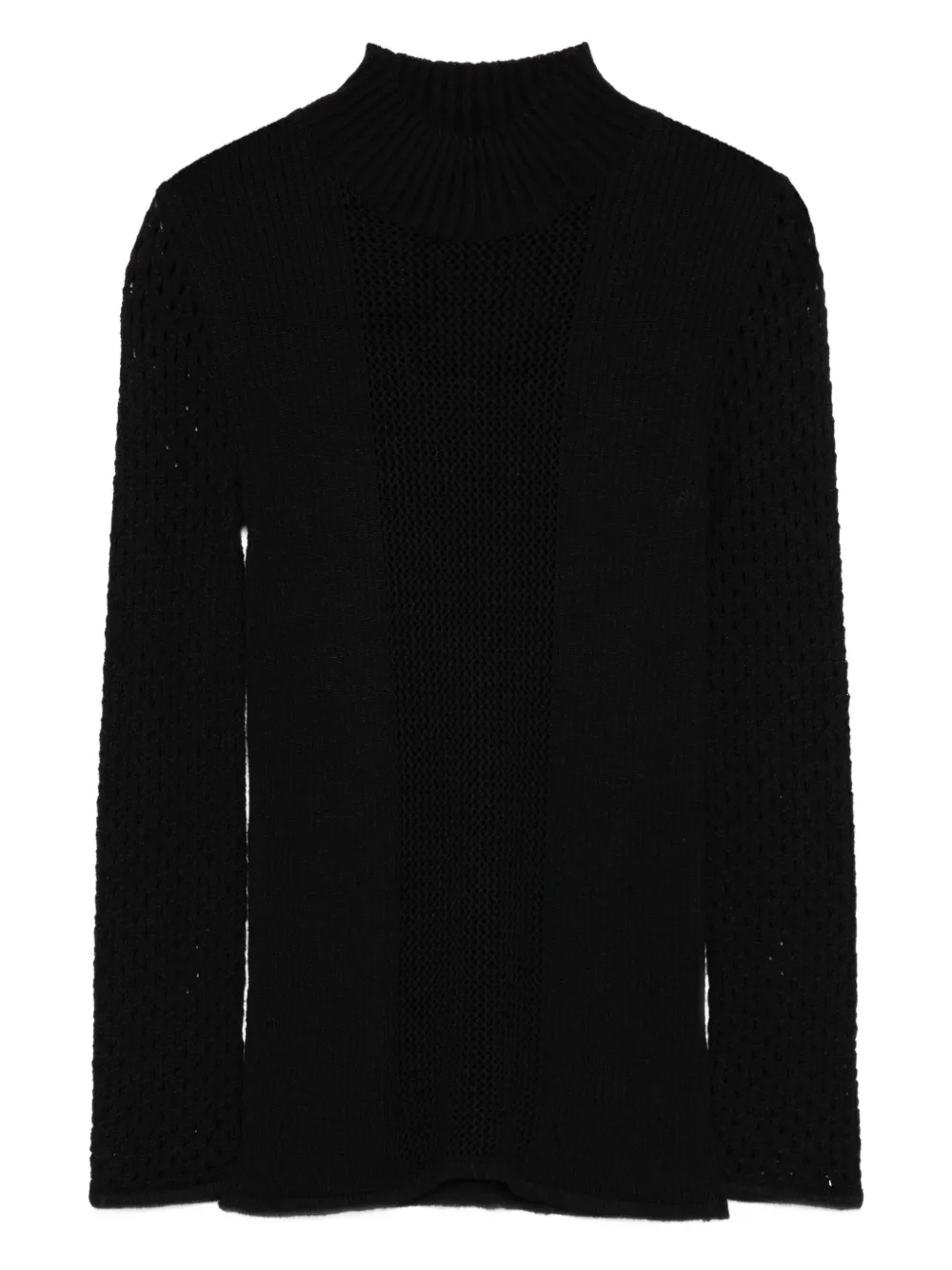 2000s mock-neck sweater