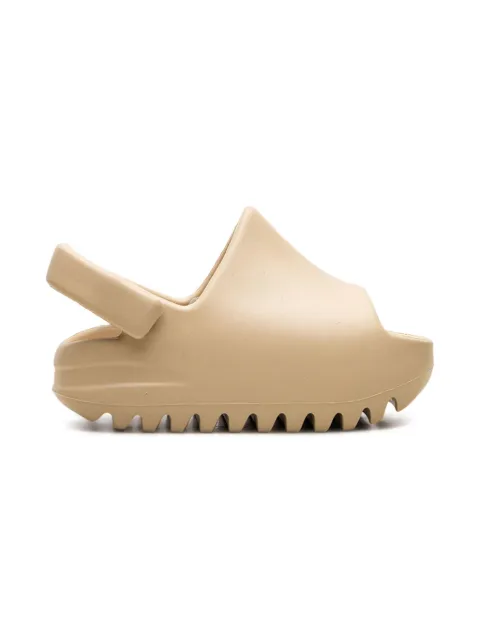 adidas Kids Yeezy "Desert Sand" slides