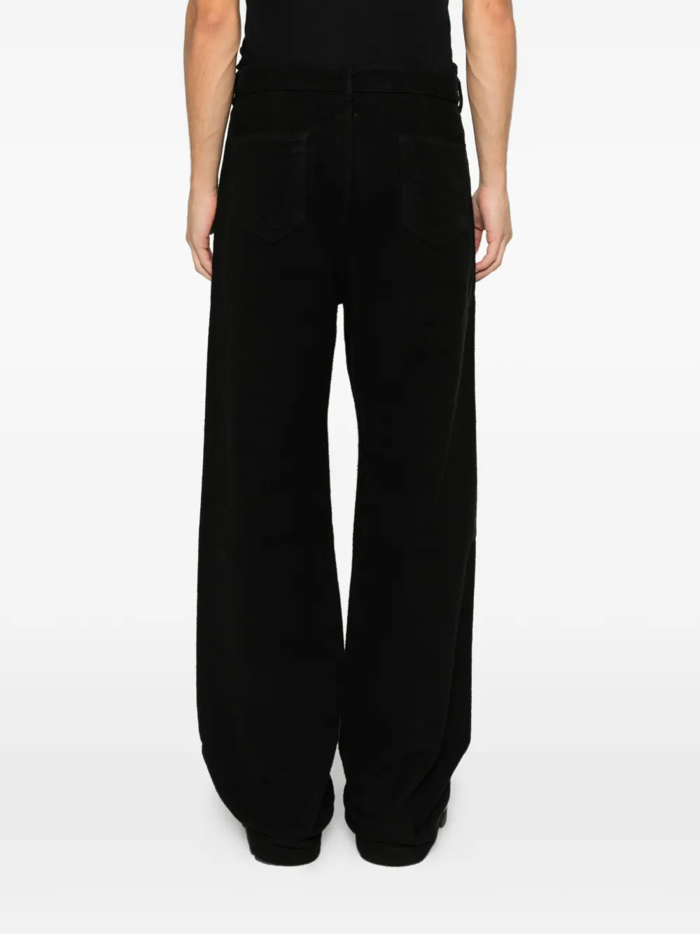 Rick Owens DRKSHDW Katoenen broek Zwart