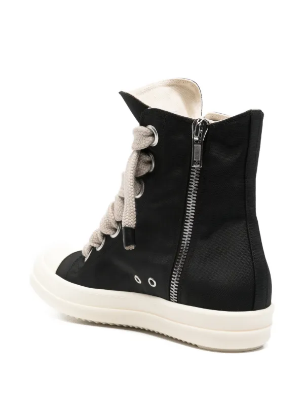 Rick Owens DRKSHDW Jumbolace Sneakers | Black | FARFETCH