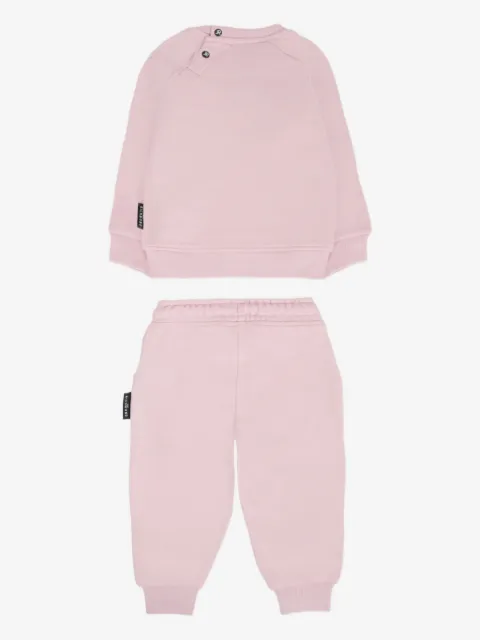 John Richmond Junior glitter-logo tracksuit