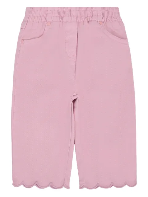 Stella McCartney Kids Hose mit gewelltem Saum