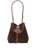 Louis Vuitton Pre-Owned 2019 Damier Ebene NeoNoe MM bucket bag - Pink