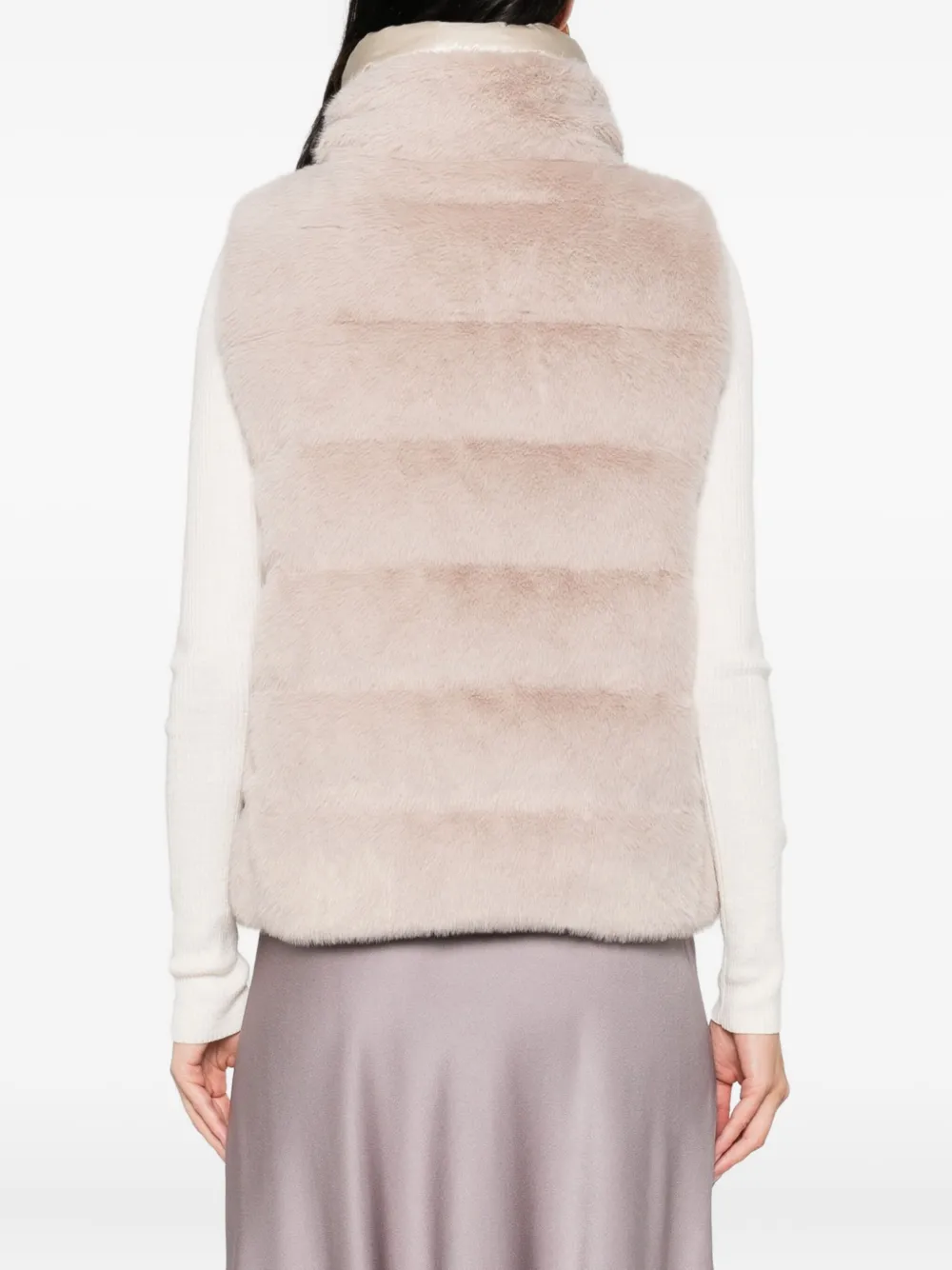 Herno Gewatteerde bodywarmer Beige