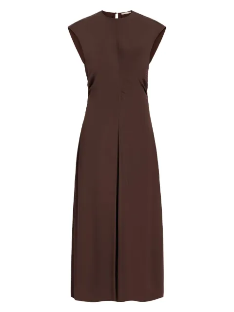 Marie Oliver Zuri cap-sleeve midi dress