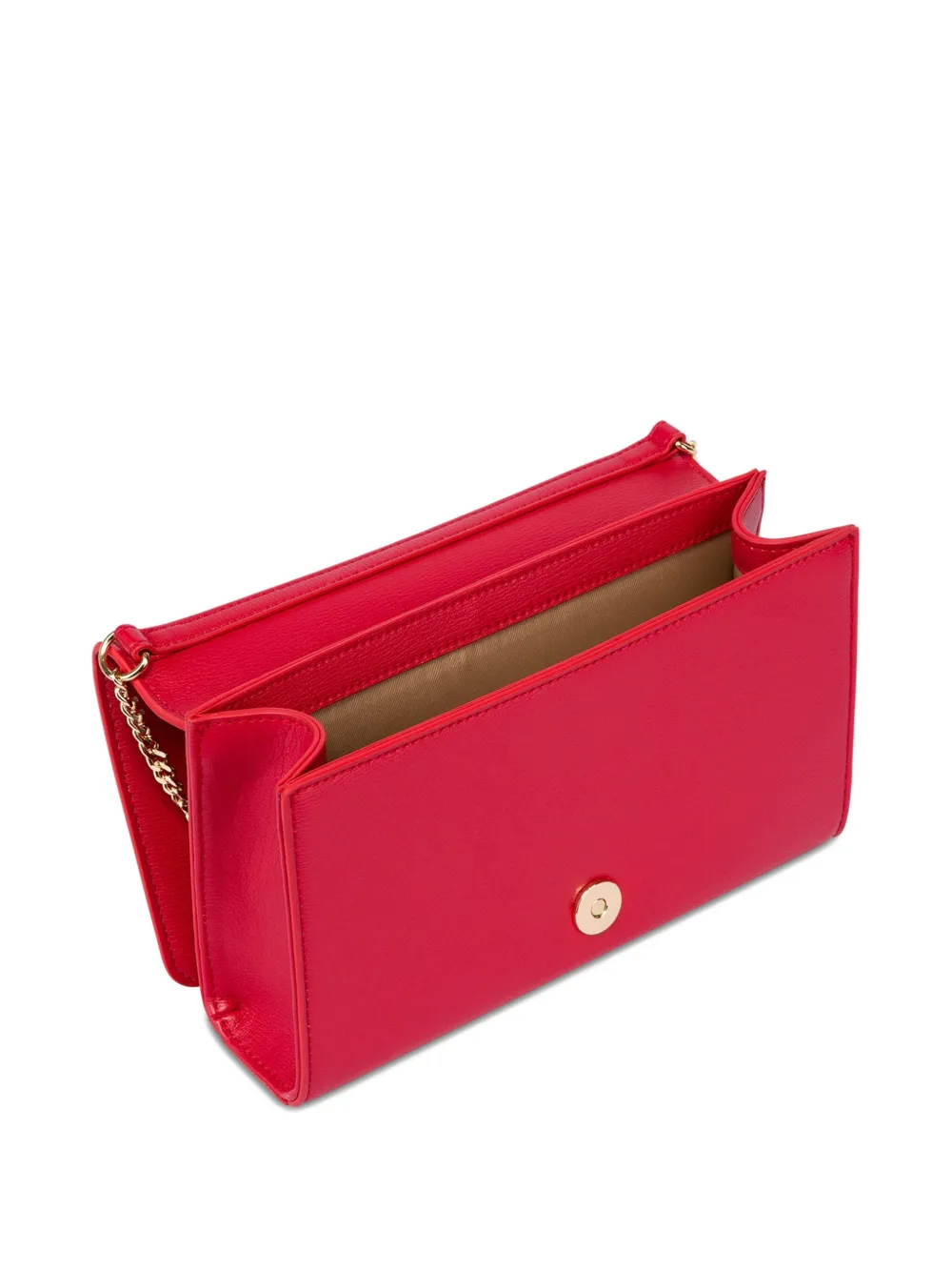 Love Moschino Crossbodytas met hartplakkaat en ketting Roze