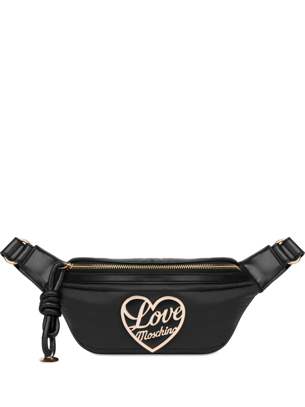 Love Moschino Heuptas met logoplakkaat Zwart
