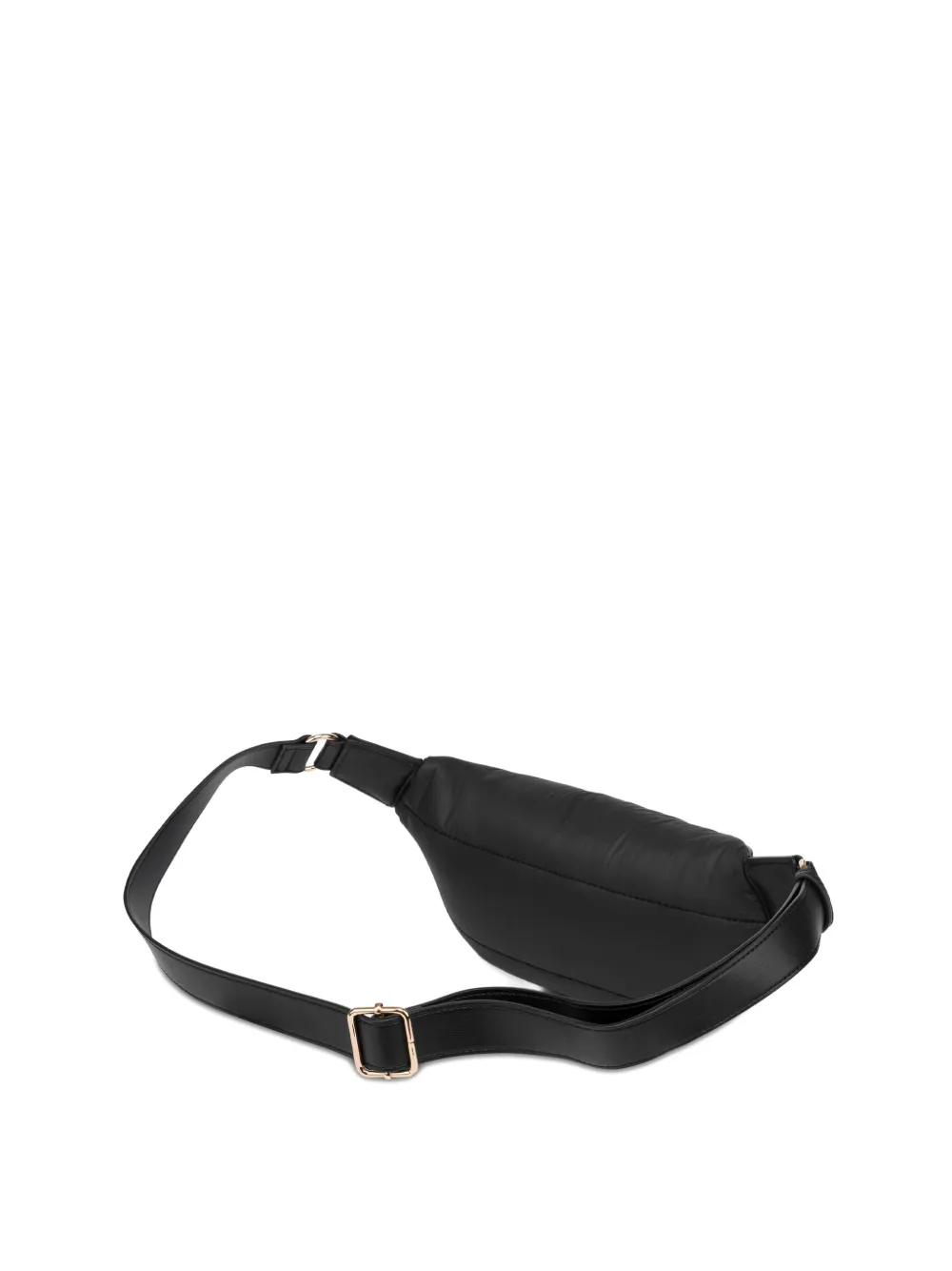 Love Moschino Heuptas met logoplakkaat - Zwart