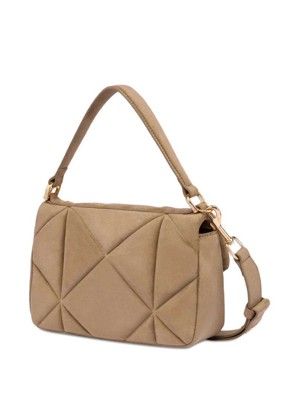 Love Moschino Gewatteerde shopper - Beige