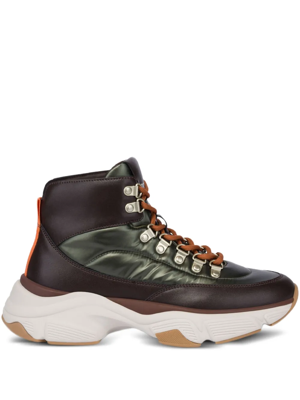 Love Moschino Leren sneakers Zwart