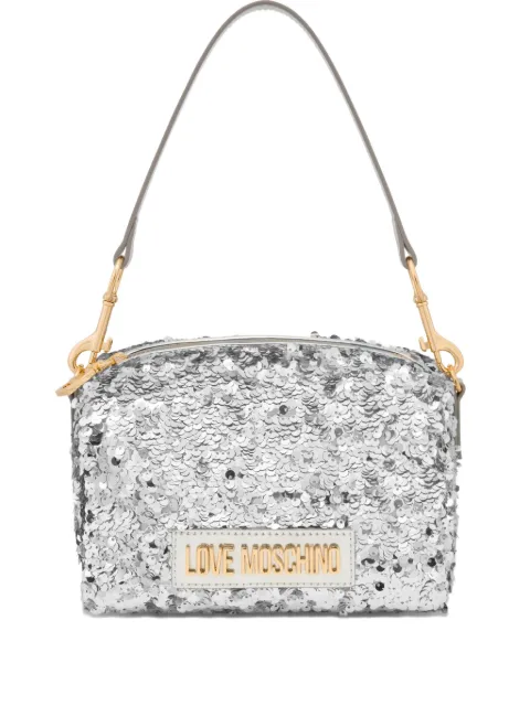 Love Moschino bolsa de hombro bordada con lentejuelas