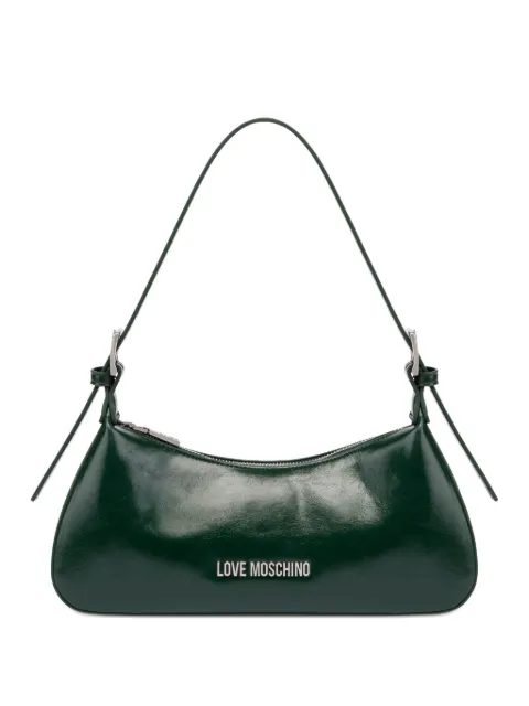 Love Moschino logo-lettering shoulder bag
