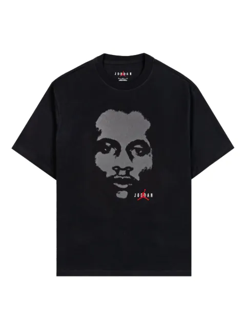Jordan Gel Reflective 1985 "Noir/Gym Red" T-shirt