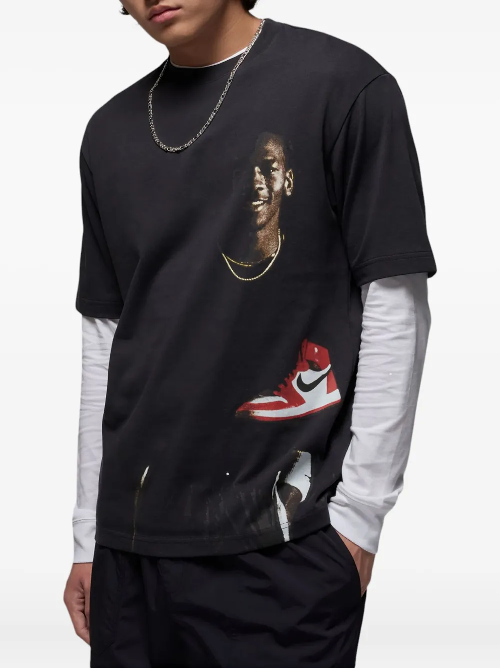Jordan Air "Off Noir" T-shirt Zwart
